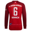 Virallinen Fanipaita Pitkähihainen FC Bayern München Joshua Kimmich 6 Kotipelipaita 2021-22 - Miesten